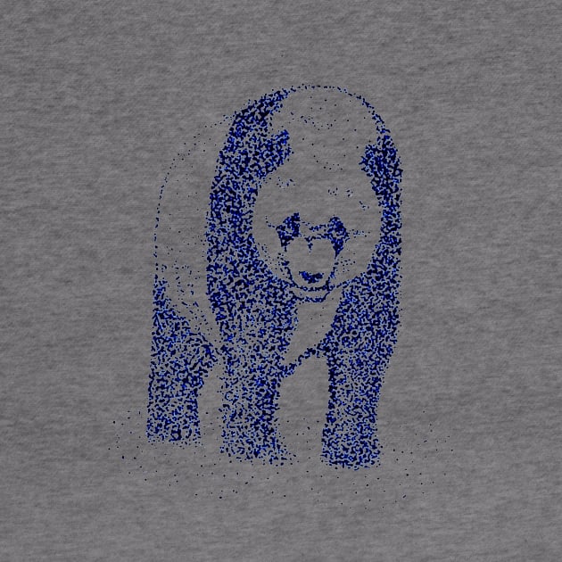 Stipple Panda by EhhWintArt